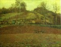 Äcker 1874 Camille Pissarro Szenerie